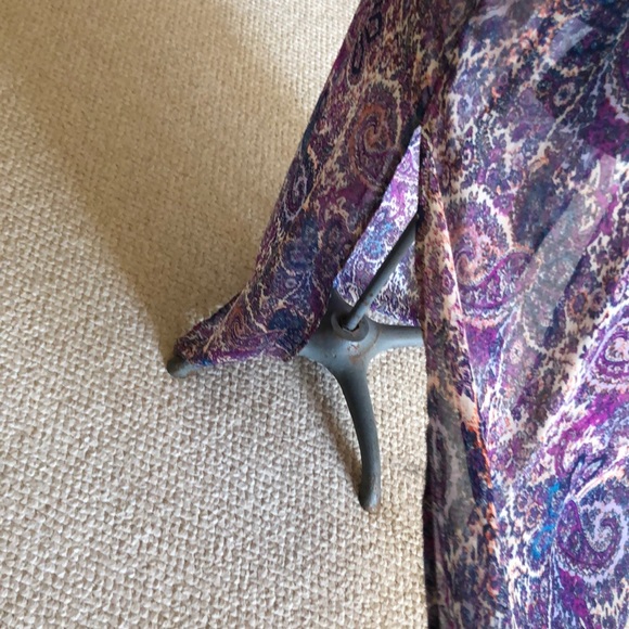 FIRE PURPLE MAXI DRESS - Picture 3 of 6